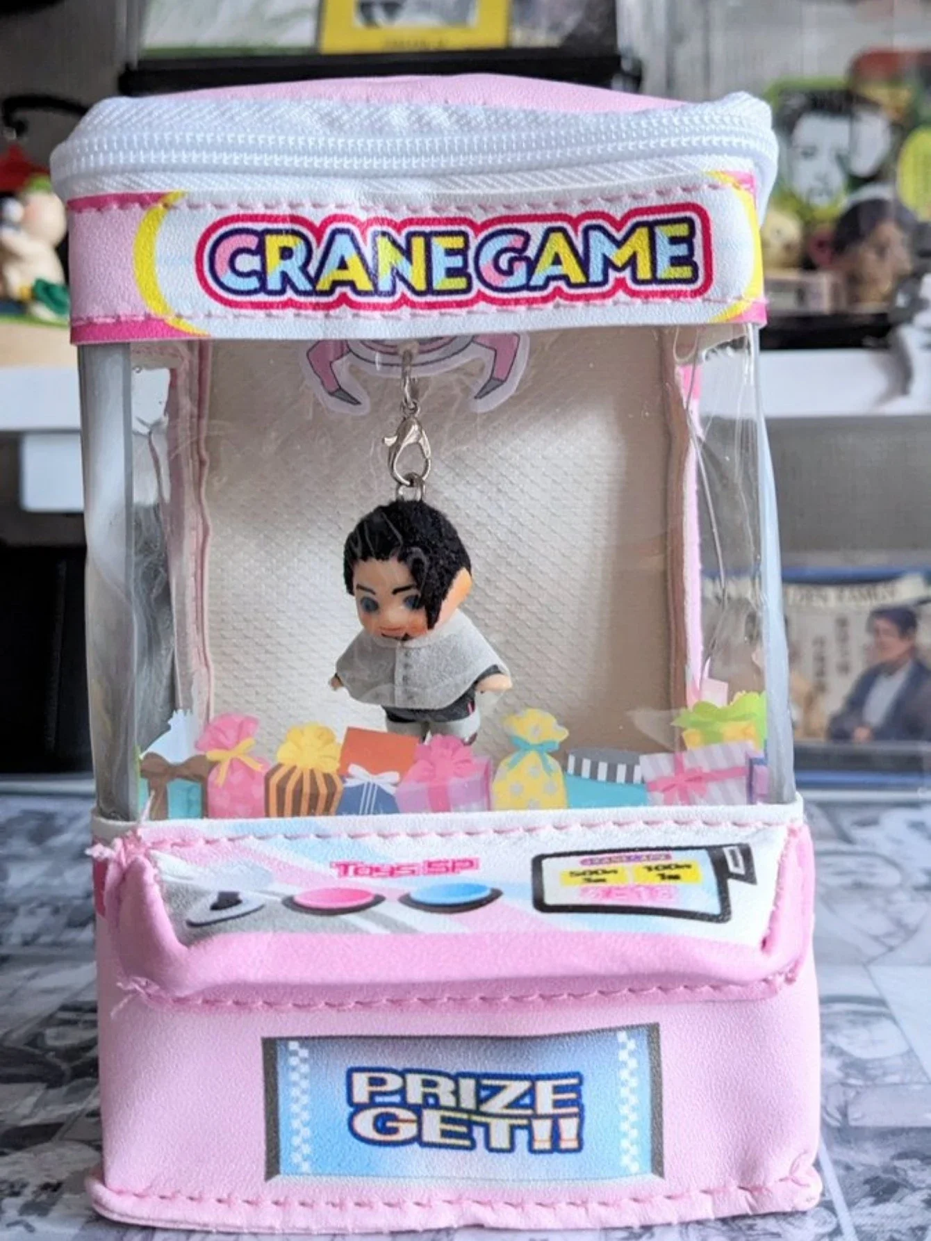 Juguetes Espíritus Cápsula Juguete Linda Serie de bolsas de situaciones! Bolsa de juego de grulla, mini bolsa para salir de muñecas, figuras colgantes de mascota - imagen 4