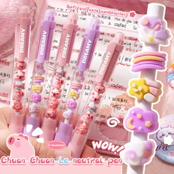 Bolígrafos gel 0.5 mm Kawaii – Juego escritura suave secado rápido