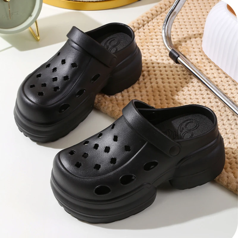 Zapatillas de plataforma para niña – EVA suave con suela gruesa verano - imagen 5
