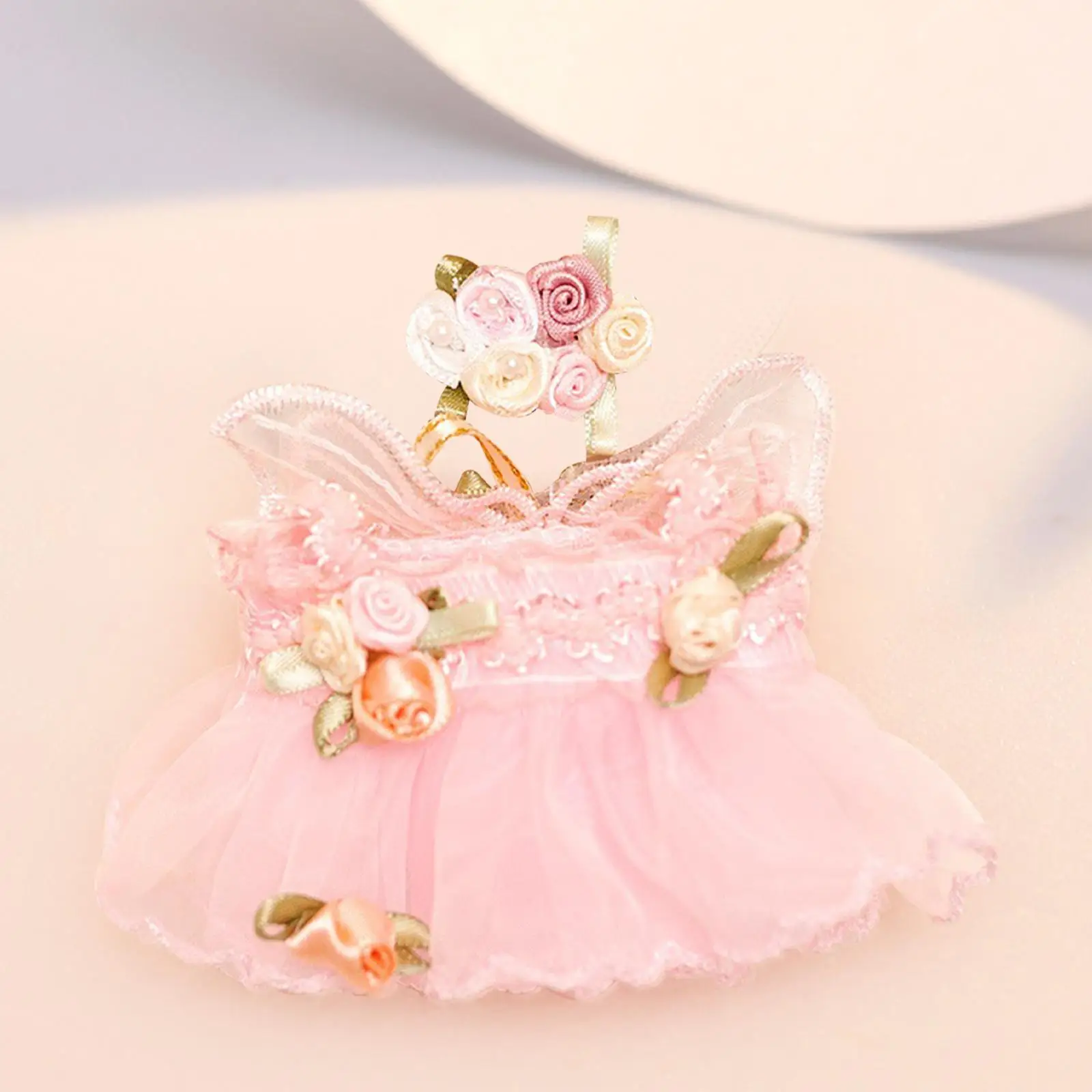 17 cm Plush Doll Clothes Comfortable Plush Doll Accessories Stylish Costumes Photo Props Doll Clothing Doll Outifits Doll Dress
