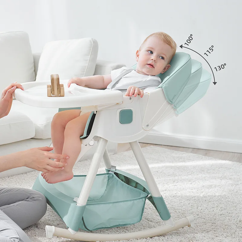 Silla de comedor para bebé, Pedal mejorado, silla de comedor para niños, cómoda silla de mesa de comedor para comer al bebé - imagen 2