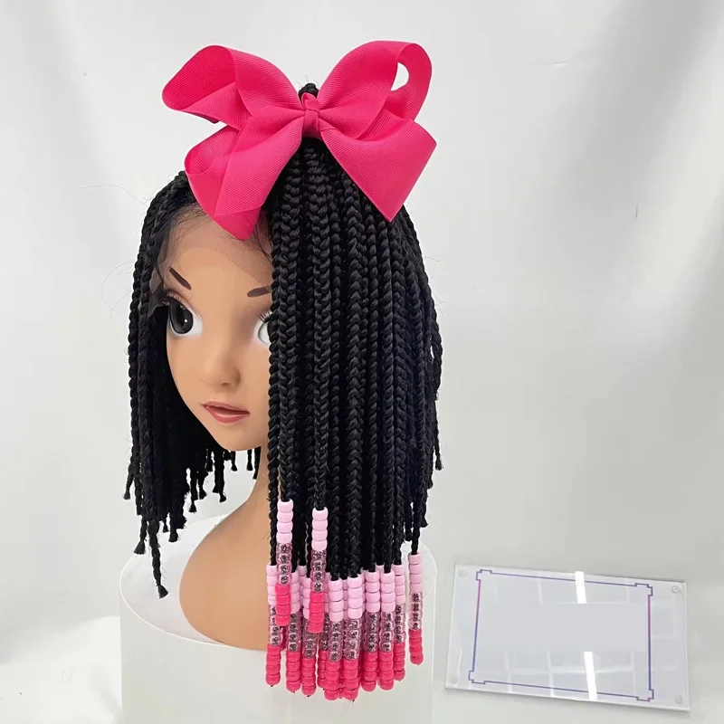 Extensiones de rastas infantiles fáciles con clip y peinado trenzado