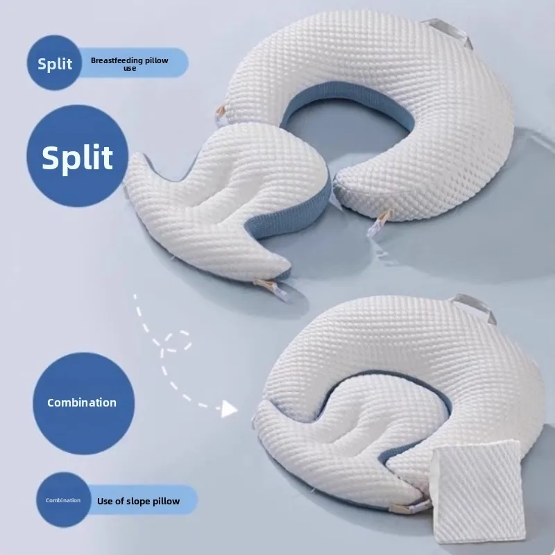 Almohada para lactancia con soporte lumbar y funda desmontable - imagen 3
