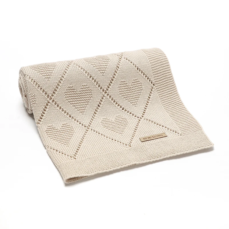 Mantas tejidas para bebé, mantas súper suaves para recién nacidos, niños y niñas, ropa de cama para cochecito, fundas para dormir de 90x70cm, edredones de algodón para niños pequeños - imagen 2