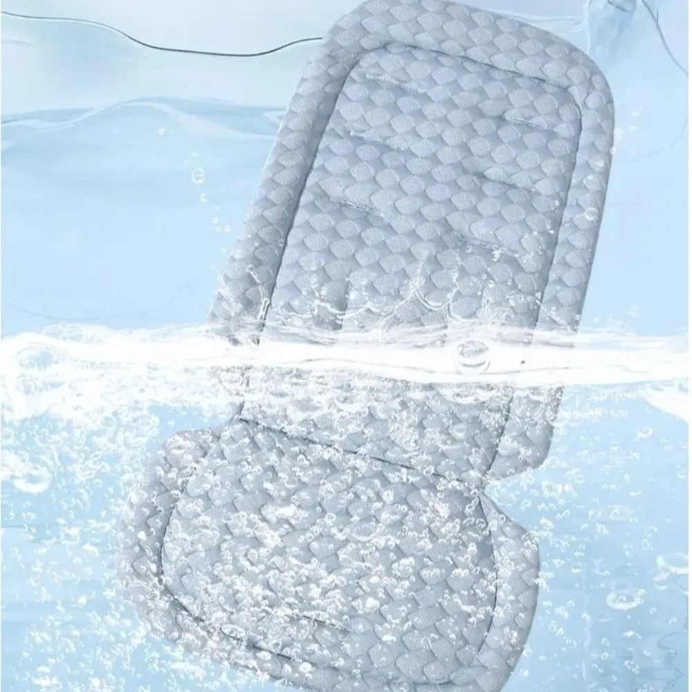 Alfombrilla refrescante Universal para cochecito de bebé, cojín suave y transpirable para cochecito de bebé, almohadilla de soporte multifuncional, alfombrilla para carrito para niños - imagen 2