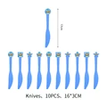 10pcs Knives
