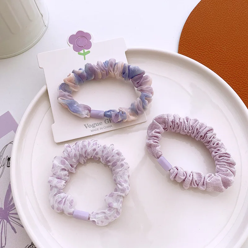 Diadema floral con volantes – Accesorio de pelo para niña - imagen 4