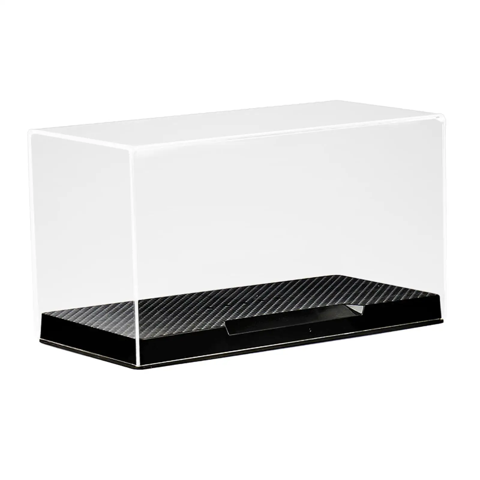 Acrylic Clear Display Case,1:32 Scale Model Cars Showcase,Durable,Countertop Protection,Dust Cover for Miniature Figurines