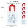 5pcs Snowman