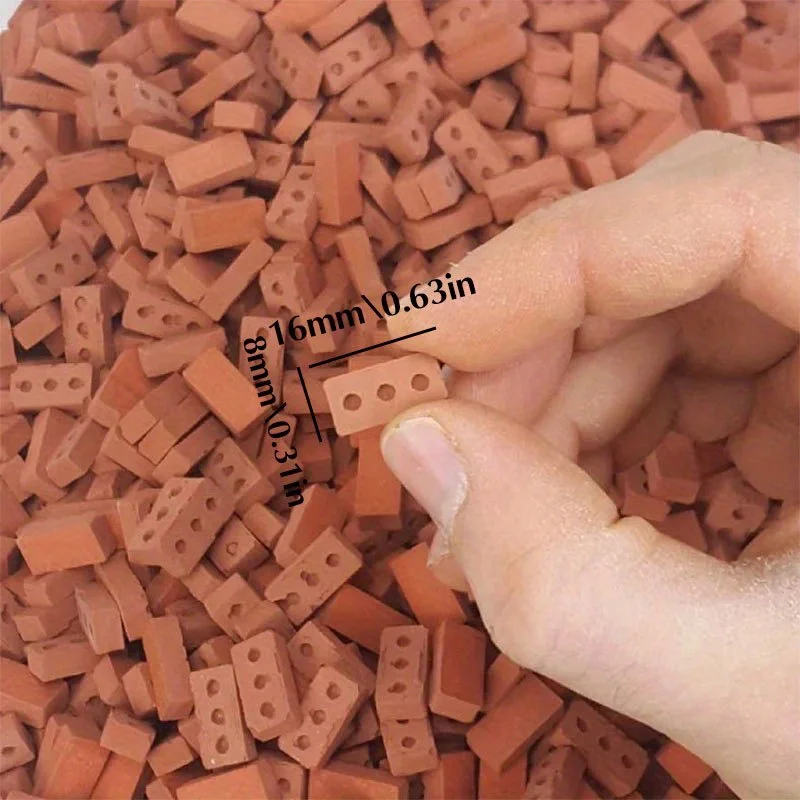 Construcción de muro en miniatura