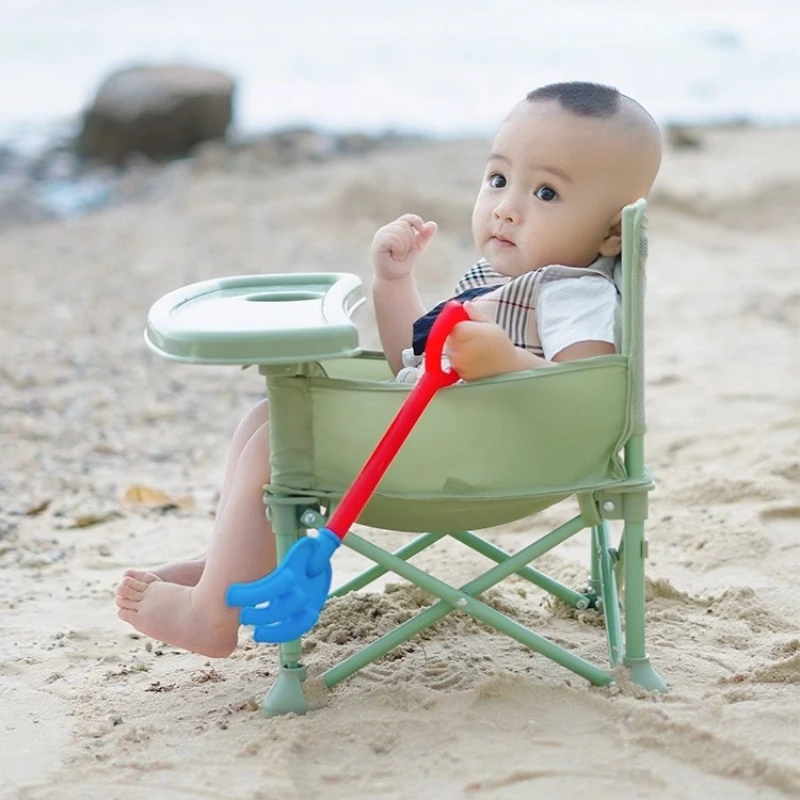 Silla plegable para bebé antideslizante fácil de limpiar para playa - imagen 5