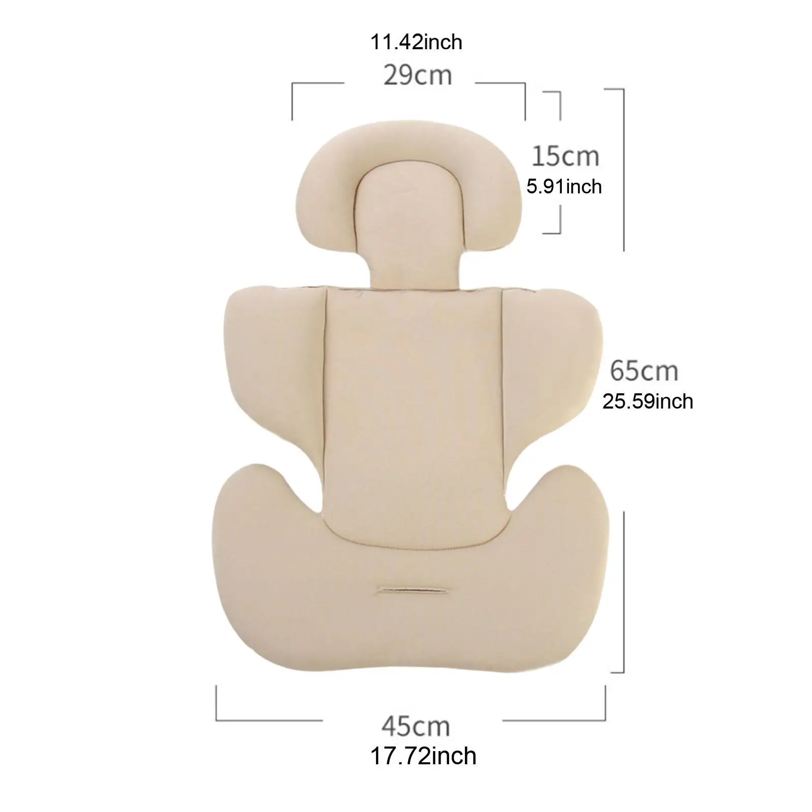 Cojín suavizador universal para cochecito y silla de bebé - imagen 4