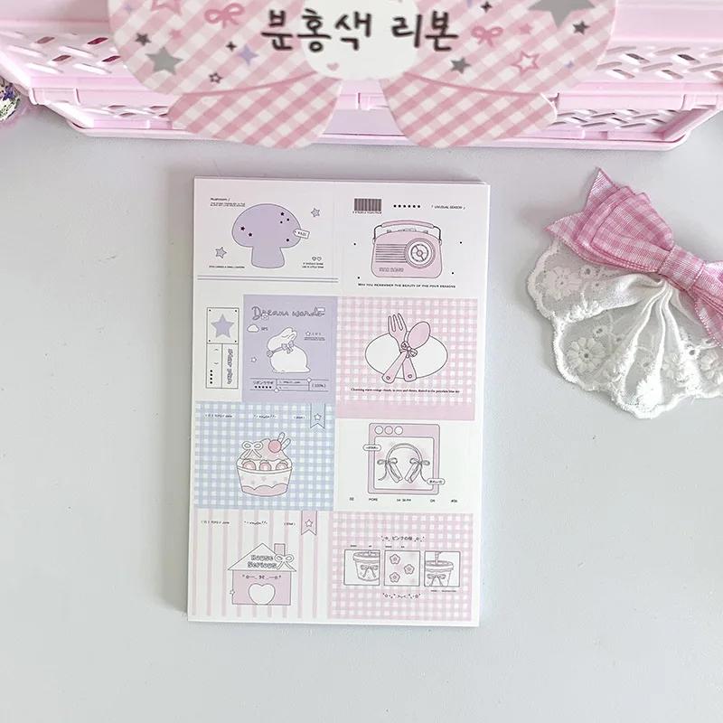 Pegatinas coreanas para scrapbooking y manualidades - imagen 5