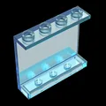 20pcs clear blue