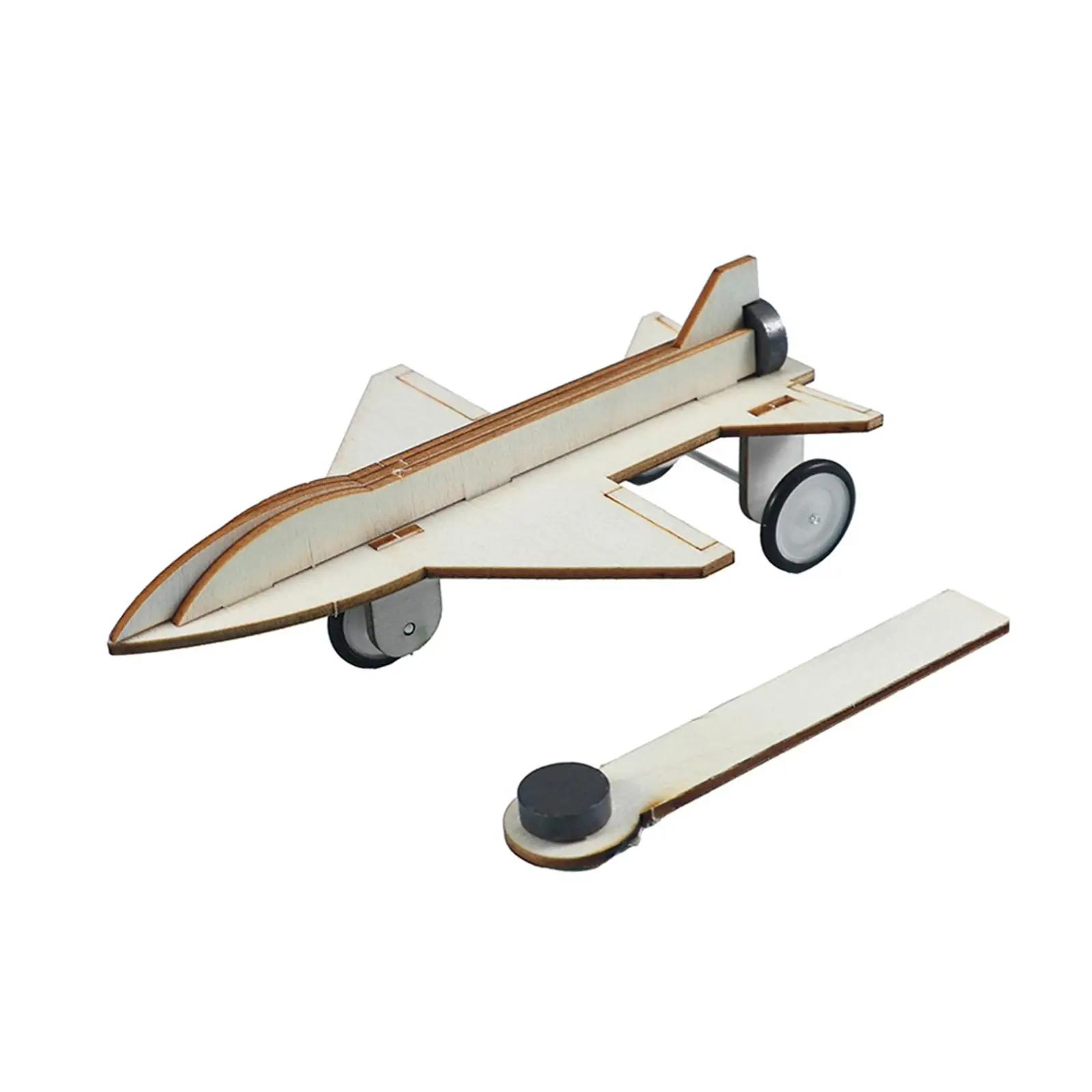 DIY Magnetics Aircraft Toys Hands on Ability Handmade for Teaching Props Kids