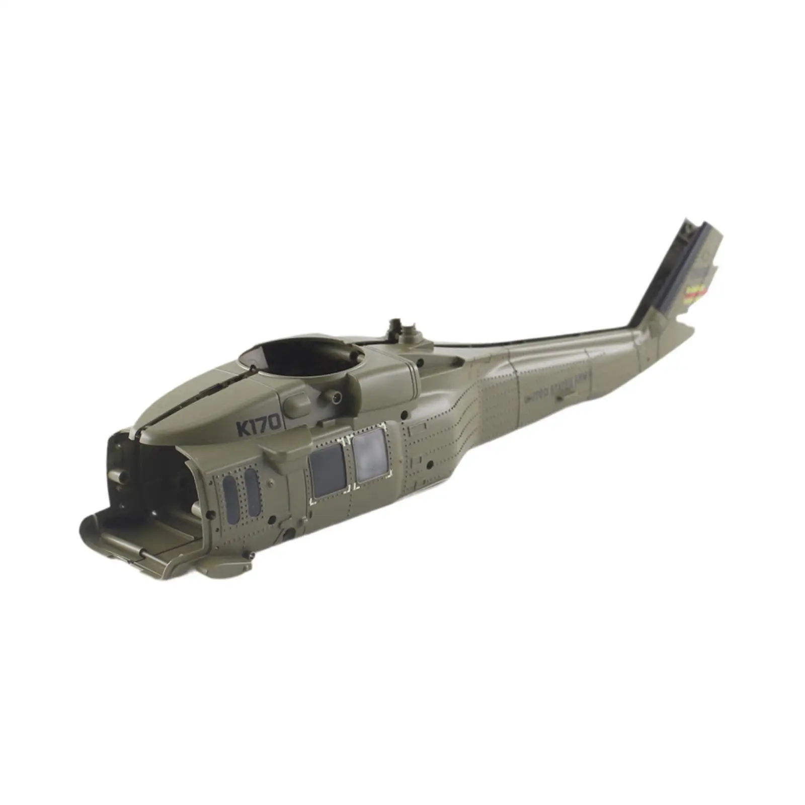 2x RC Helicopter Left and Right Shells Compact Professional Upgrade Accessories for Wltoys K170 Remote Control RC Helicopter