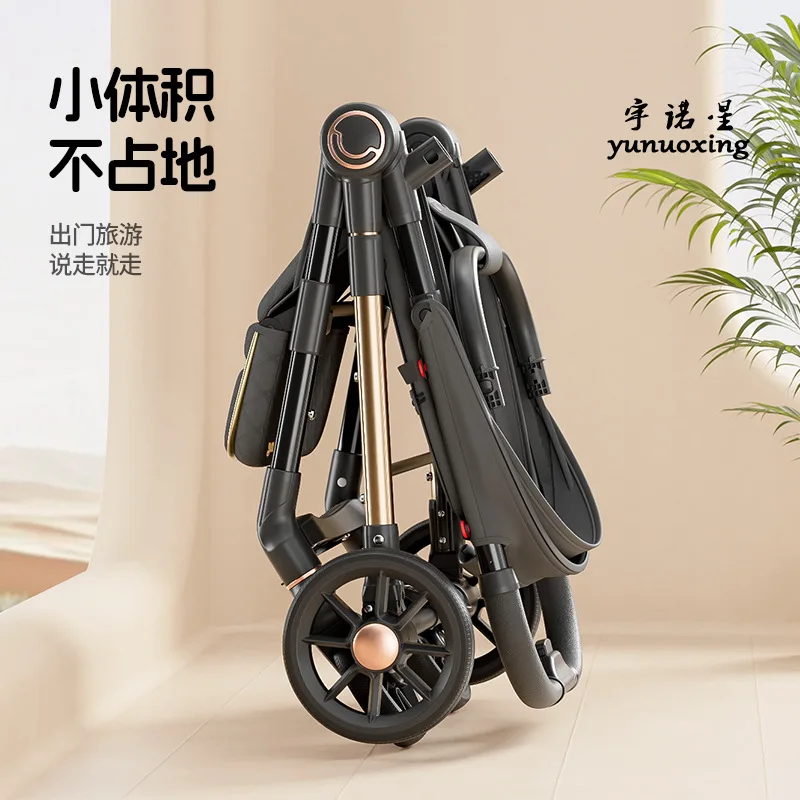 Cochecito de bebé, cochecito para caminar para niños, carrito con paraguas plegable, carrito de bolsillo, cochecito compacto ligero - imagen 4