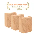 3pcs Wood Pier