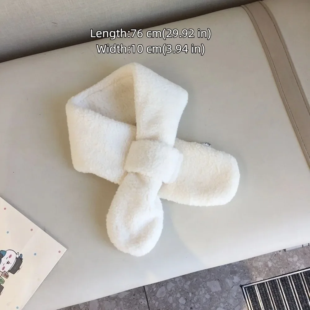 Bufanda de invierno para niños – Lana de cordero suave, cálida y reversible - imagen 5