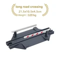 Long road crossing