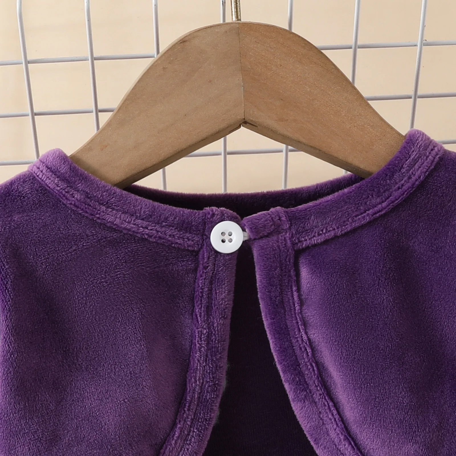 Vestidos de primavera y otoño para niñas, Tops de lana con bonito lazo y flores a la moda coreana + vestido de cumpleaños para niños pequeños, artículos para recién nacidos BC1405, 3 piezas - imagen 5