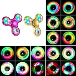 Spinner táctil LED para niños – Brilla en la oscuridad