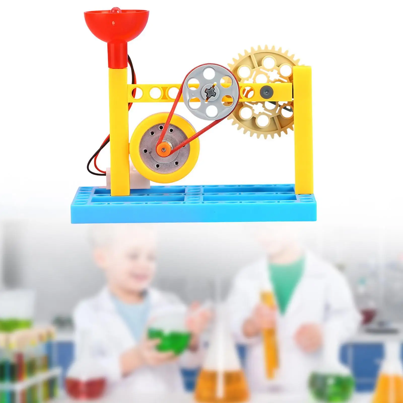Hand-cranked Power Generator Model Educational Learning Toy Boys Girls
