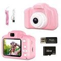 A pink 32G TF Card