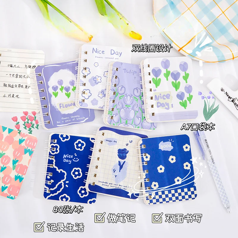 Cuaderno de bolsillo forrado en blanco – Mini diario infantil