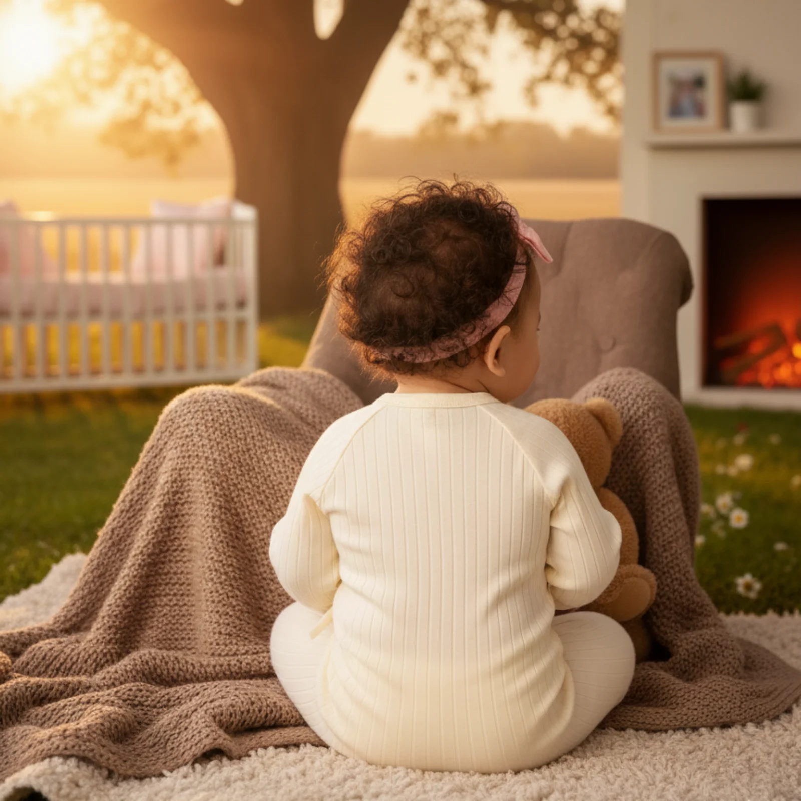 Mameluco unisex para bebé recién nacido con cubiertas para manos y pies, bonito mameluco estampado de manga larga para niños, ropa de salida a la moda para niñas - imagen 5