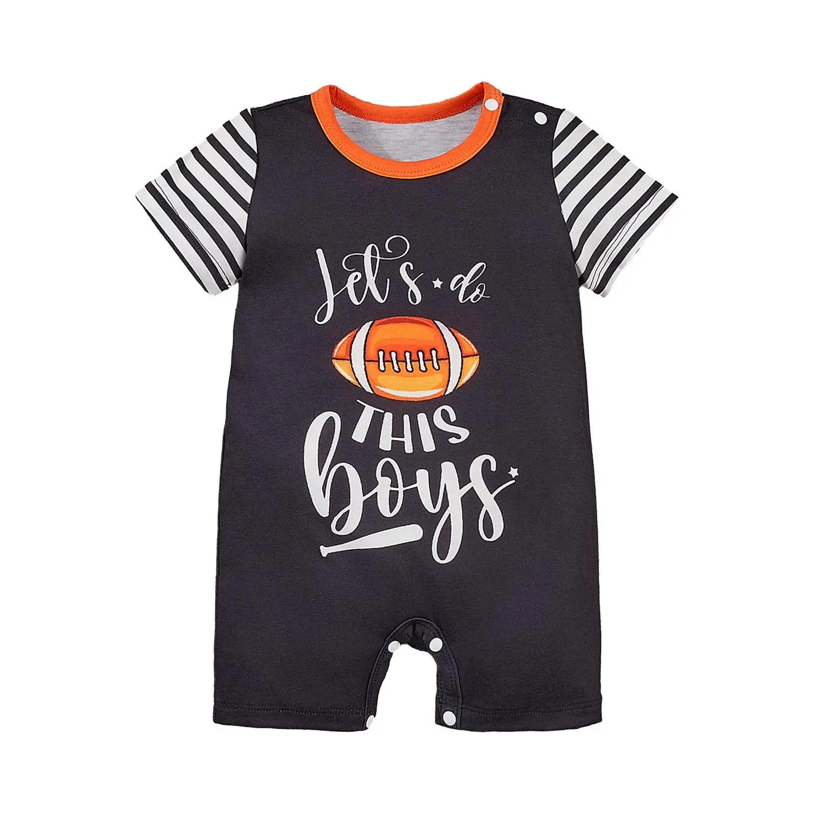 Short Sleeve Jumpsuit Climb Clothing Boys Girls Outfit Baby Clothing