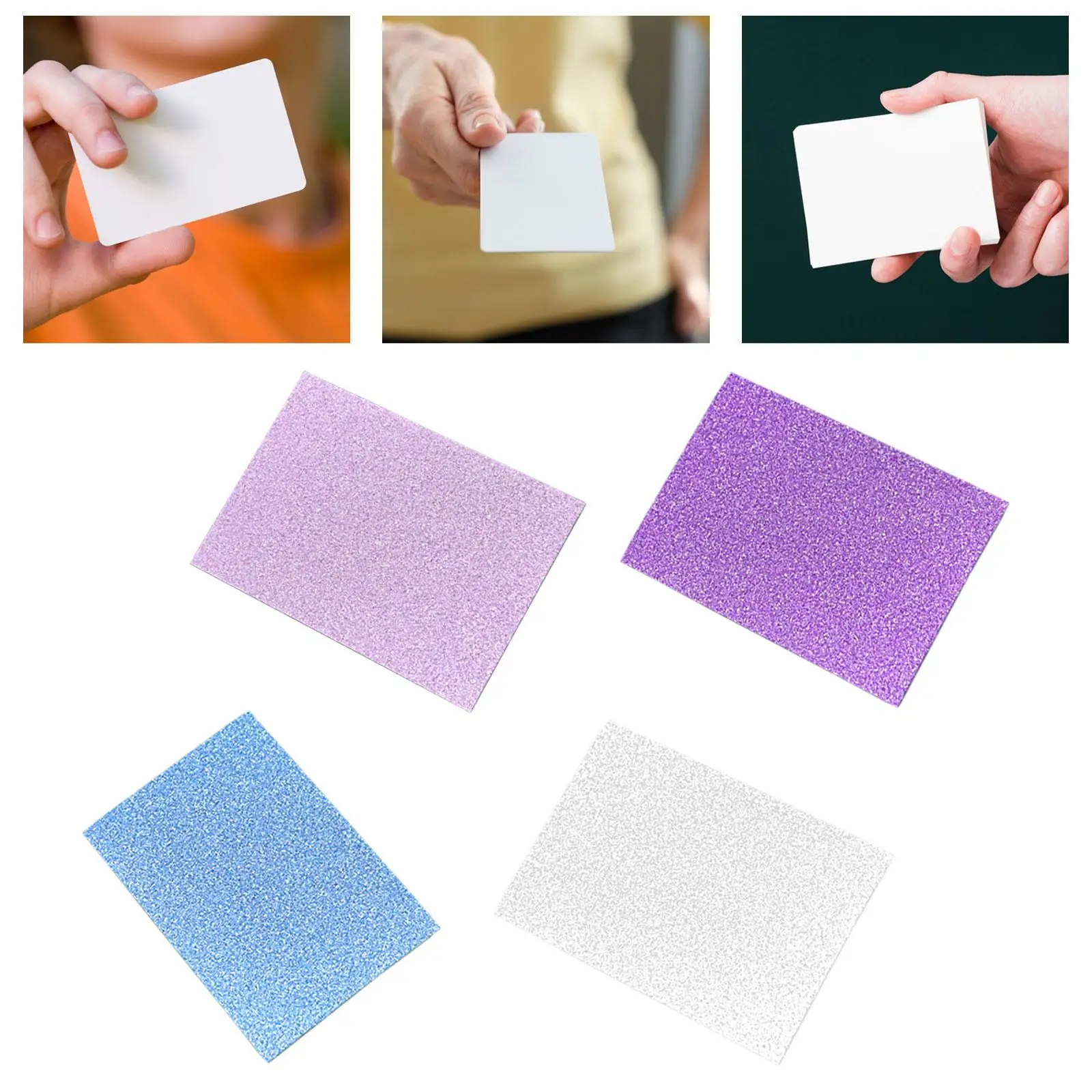 50x Card Sleeves Collecting Supplies Little Horse Practical Storage Baseball Cards Protector for Basketball Card Football Card