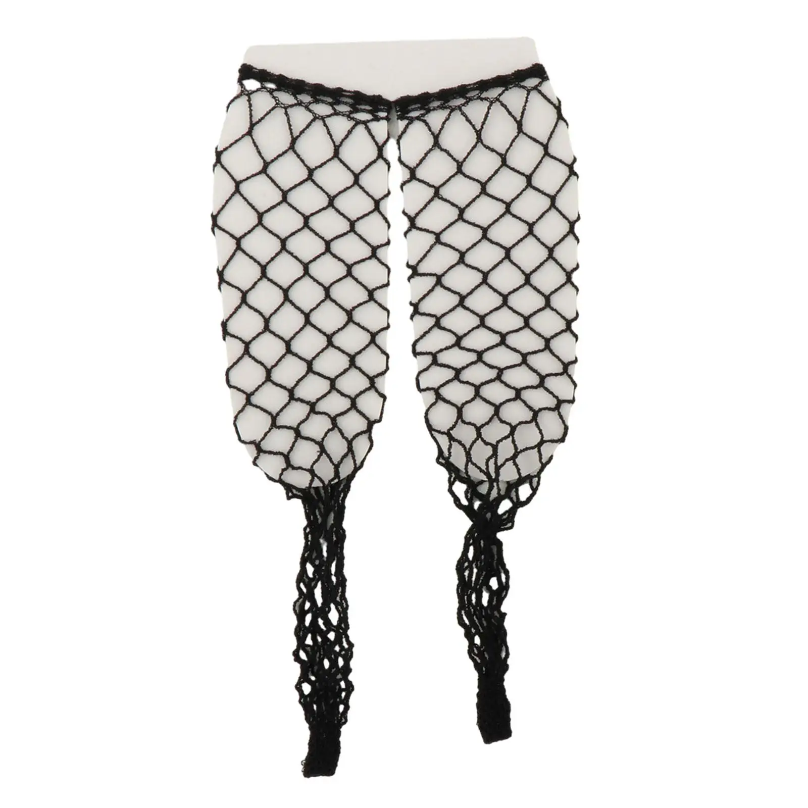1/6 Scale Fishnets Thigh High Stocking Female Seamless Sock Doll Legging for 12'' inch Female Soldier Action Figures Accessory