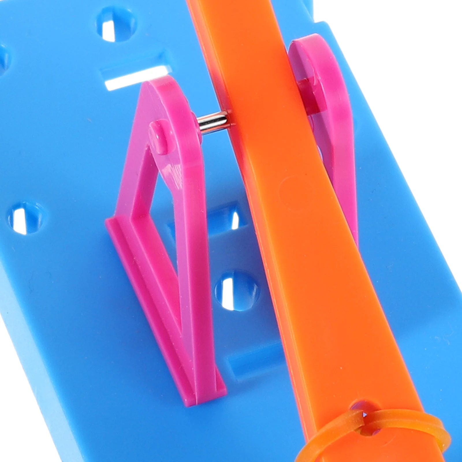 Paquete de Material de experimento científico, Kit de catapulta DIY, juguetes para niños, manualidades de juegos de coches, Kits de ingeniería física con vástago de construcción - imagen 5