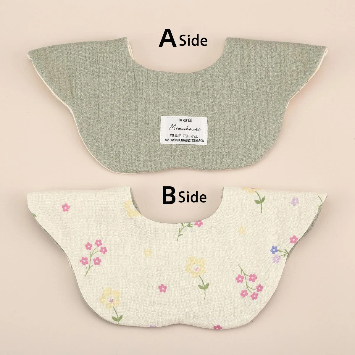 Floral Grey green
