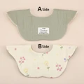 Floral Grey green