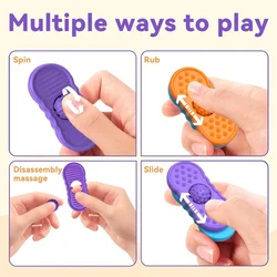Juguete sensorial de silicona antiestrés – Calmante para niños con TDAH