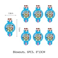 6pcs Blowingouts