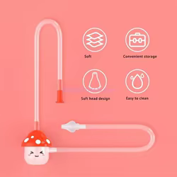 Aspirador nasal eléctrico infantil – Compacto y seguro para viajes