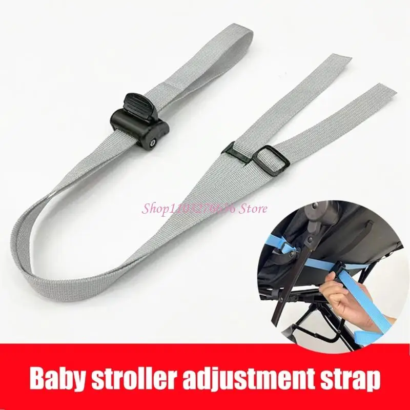 R6FD Accesorio para cochecito Correa segura Diseño resistente a abrasión Almacenamiento conveniente - imagen 5