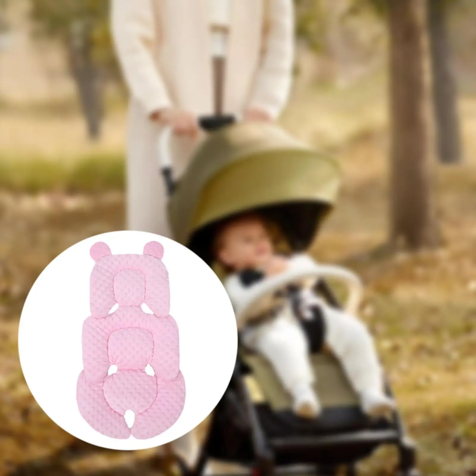 Seat Pads Cart Mat Soft Padding Stroller Cushion for Pushchair Stroller Car