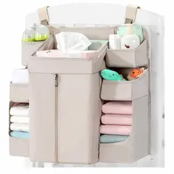 Organizador de pañales multibolsillo para guardería - Sin BPA