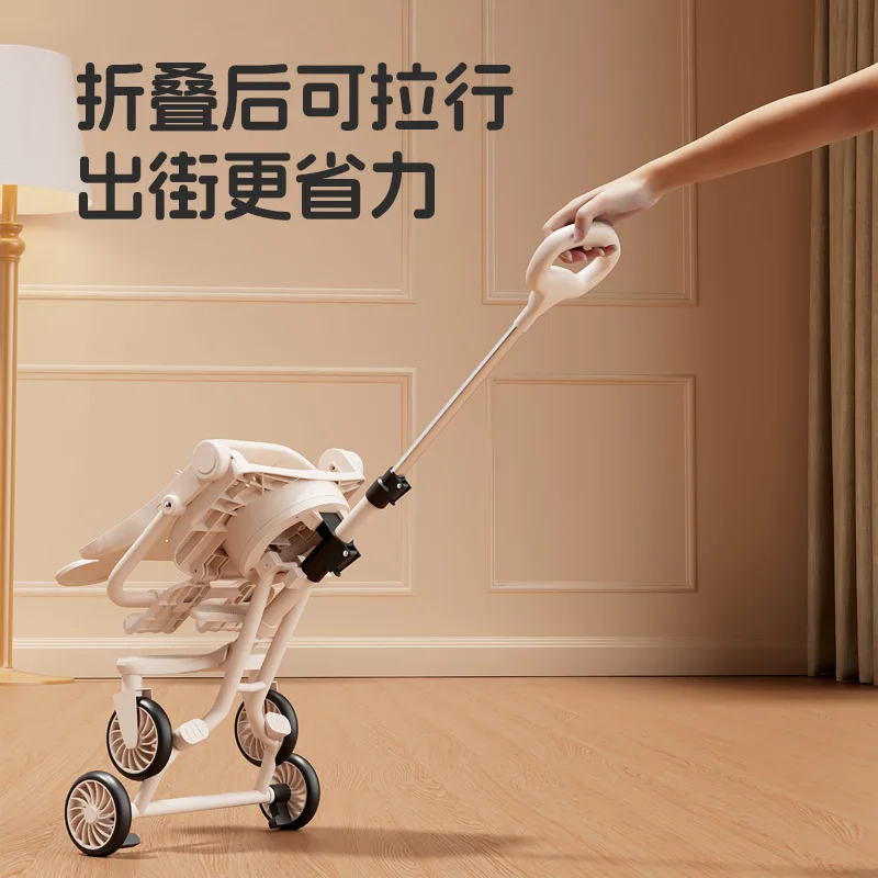 Carrito de paseo ligero y plegable para bebés – Reclinable - imagen 5