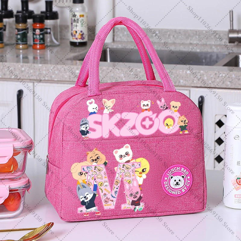 Bolso de almuerzo Anime SKZ para niñas - Aislante y divertido - imagen 5