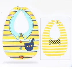 Baberos de doble cara para niño y niña, alimentación impermeables absorbentes Saliva, bebé bufandas eructar recién nacidos