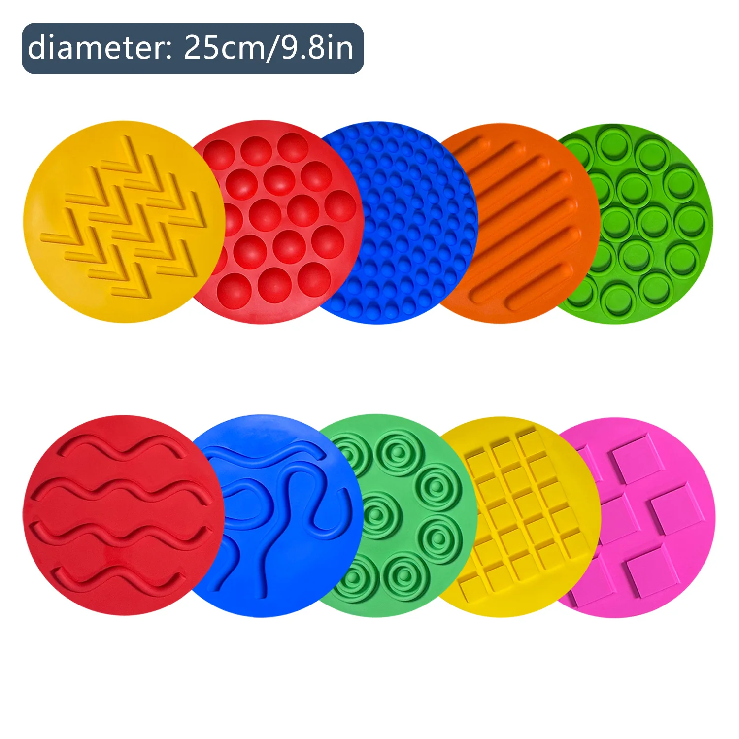 I-10Pcs 1Set-25cm