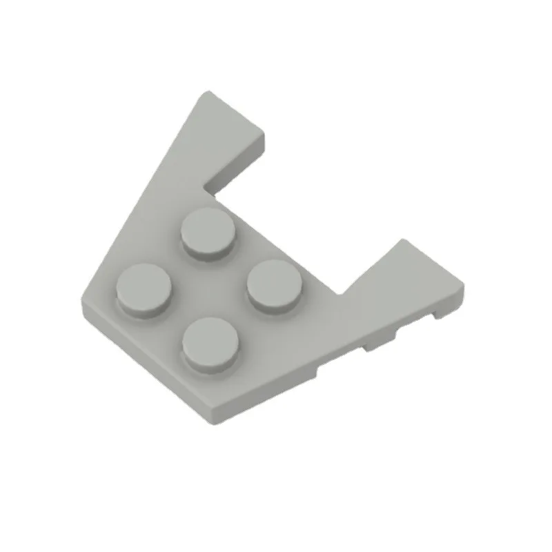 50 Uds. Piezas de ladrillos MOC compatibles 90194 48183 placa de cuña 3x4 bloques de construcción partícula DIY ensamblar rompecabezas para niños juguete para regalo cerebral - imagen 3