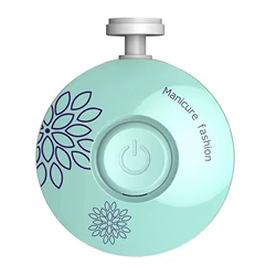 Recortador eléctrico para el cuidado de las uñas de bebés, cortaúñas para pedicura, cortador, tijeras pulidoras infantiles, cabezal de molienda para recién nacidos, 6 uds.