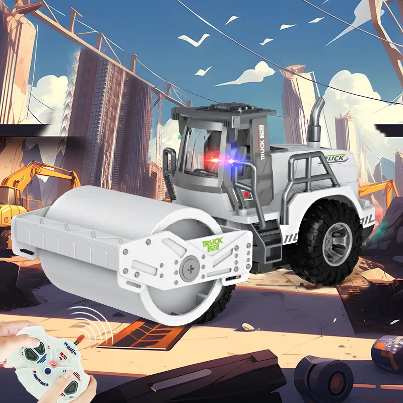 Excavadora RC 1/30, coche de ingeniería, camión de Control remoto, modelo RC, coches de juguete, coches de ingeniería, vehículos eléctricos, modelo de camión Bulldozer - imagen 4