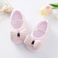 Pink baby shoes